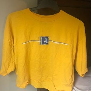 Vintage Aeropostale Yellow Crop Top